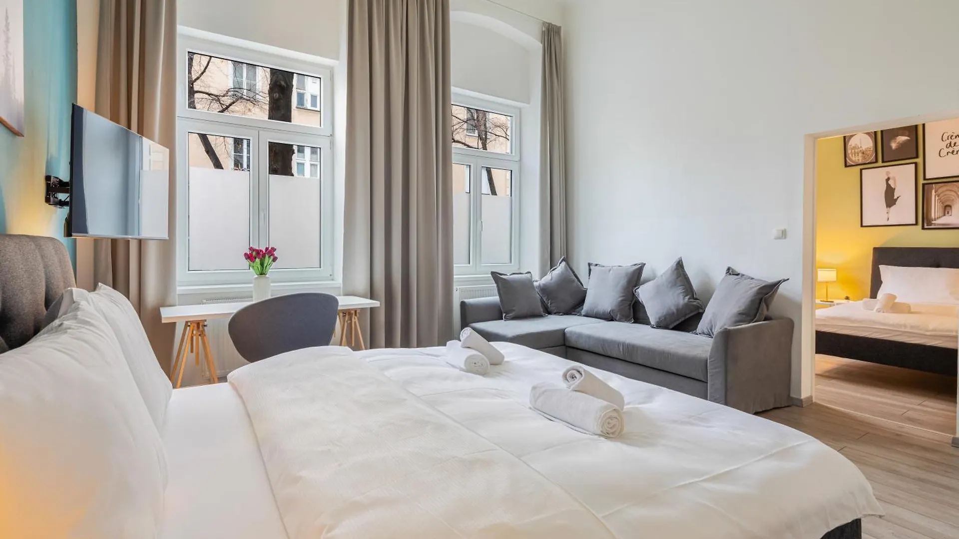 Apartment 2 Bed Rooms I 82 M2 I Comfy I 160 Mbit Wifi Vienna